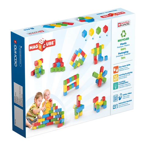 MAGICUBE Set Creativo 8 piezas - caja posterior