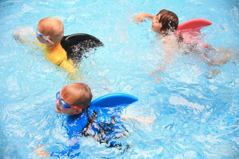 Flotador SwimFin - Edicion Limitada (Azul/Naranjo)