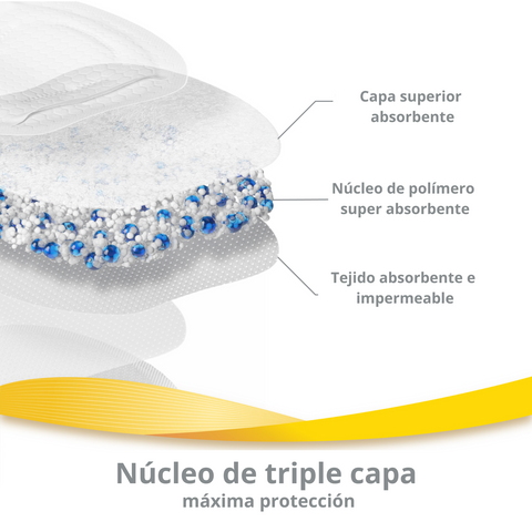 Absorbente de Leche Ultra-transpirable (30 unid)