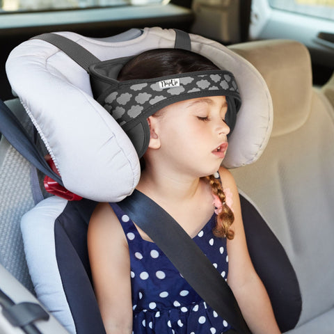 Soporte para la cabeza del bebé para asiento de coche - Soporte para la  cabeza del asiento de coche para niños pequeños - Reposacabezas con correa  para la cabeza, asiento de coche