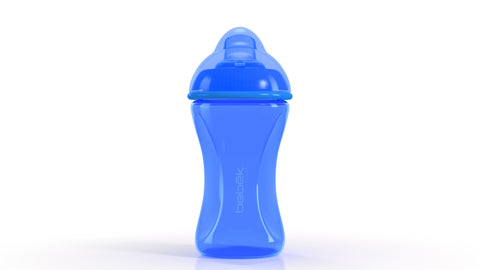 Vaso Entrenamiento 240 ml. - Boquilla Silicona SenseFlo™ - (Azul)