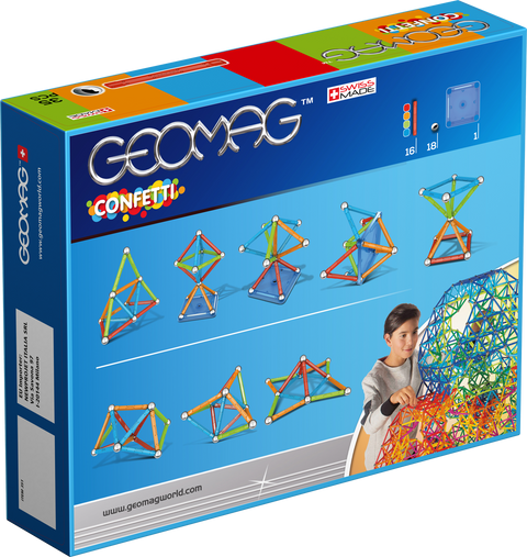 Juego de Creación Magnético Confetti (35 piezas) – Crece Seguro