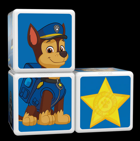 Cubos Magnéticos MAGICUBE Paw Patrol - Auto de Policía de Chase (5 piezas)
