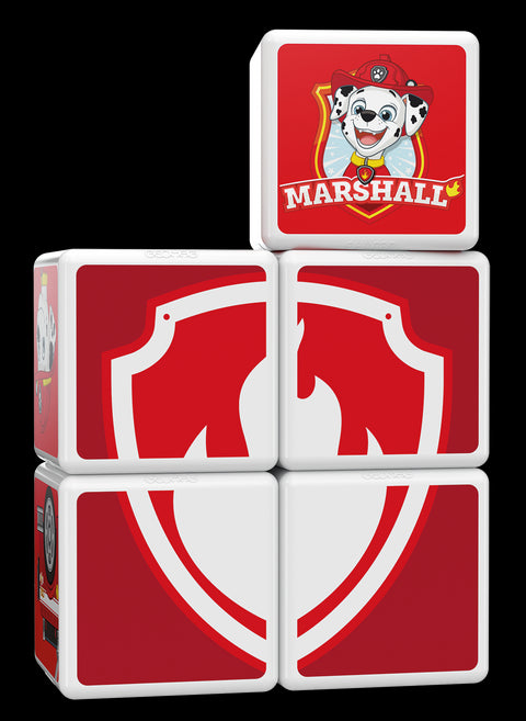 Cubos Magnéticos - Camión de Bomberos de Marshall (5 piezas)
