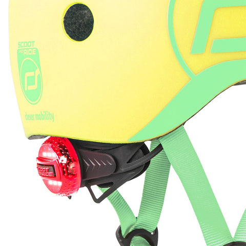 Casco Bicicleta y Scooter Ajustable (Lemon)