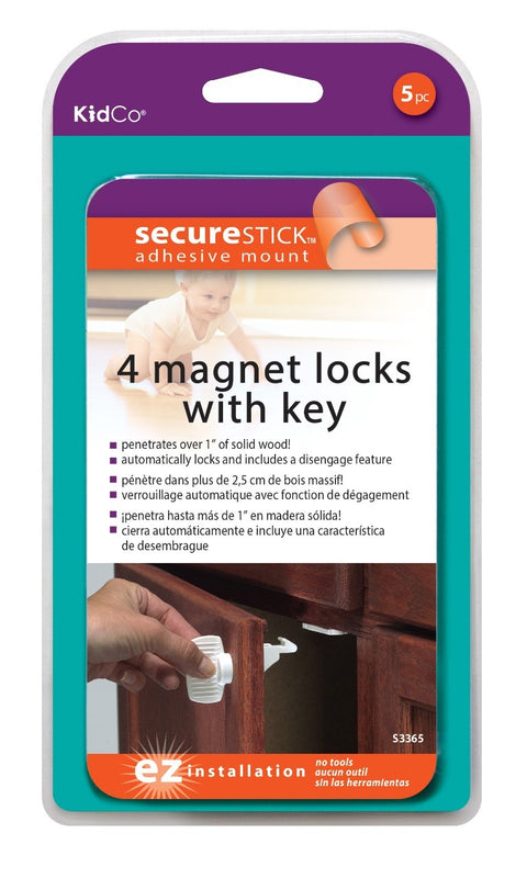 Bloqueador Magnético para Puertas (4 unidades)